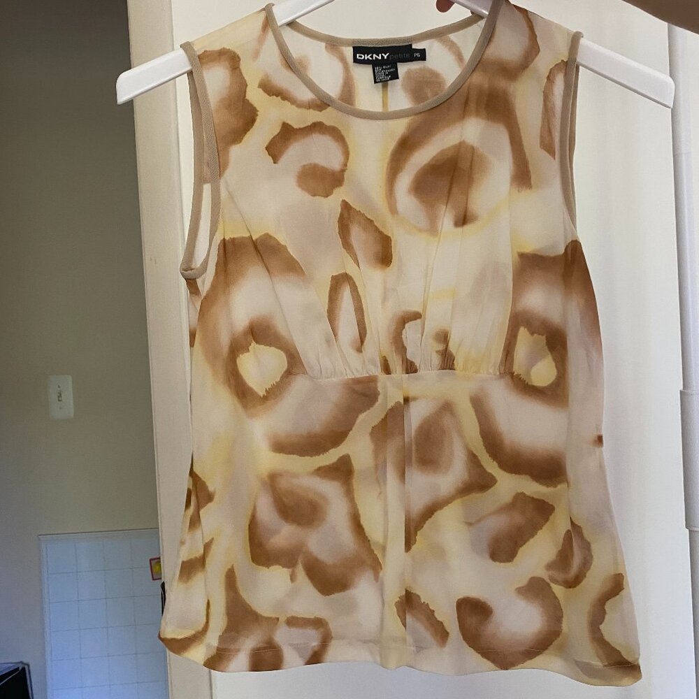 DKNY Silk Top